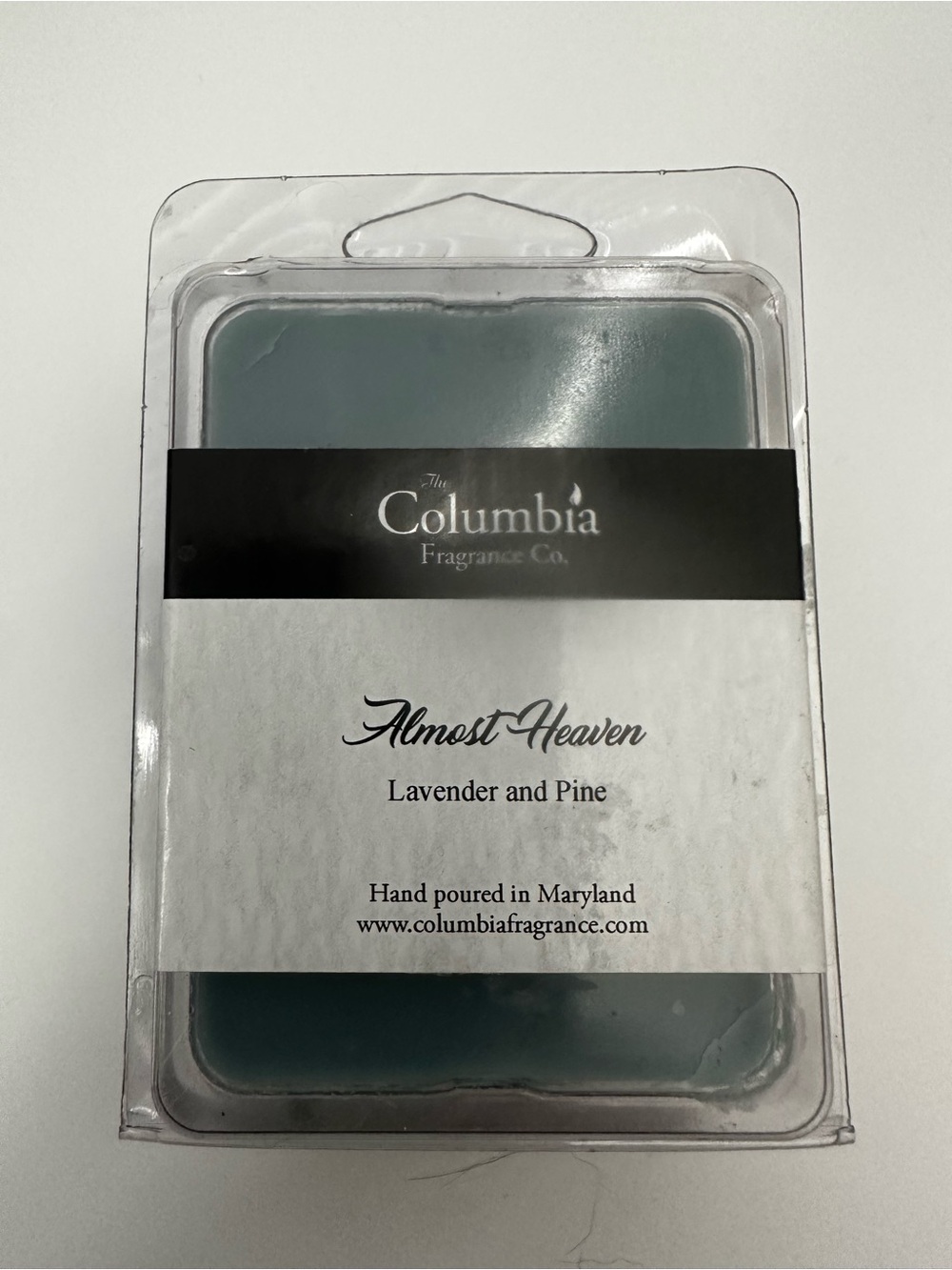 New The Columbia Fragrance Co. Almost Heaven Wax Melts - Lavender and Pine Scent